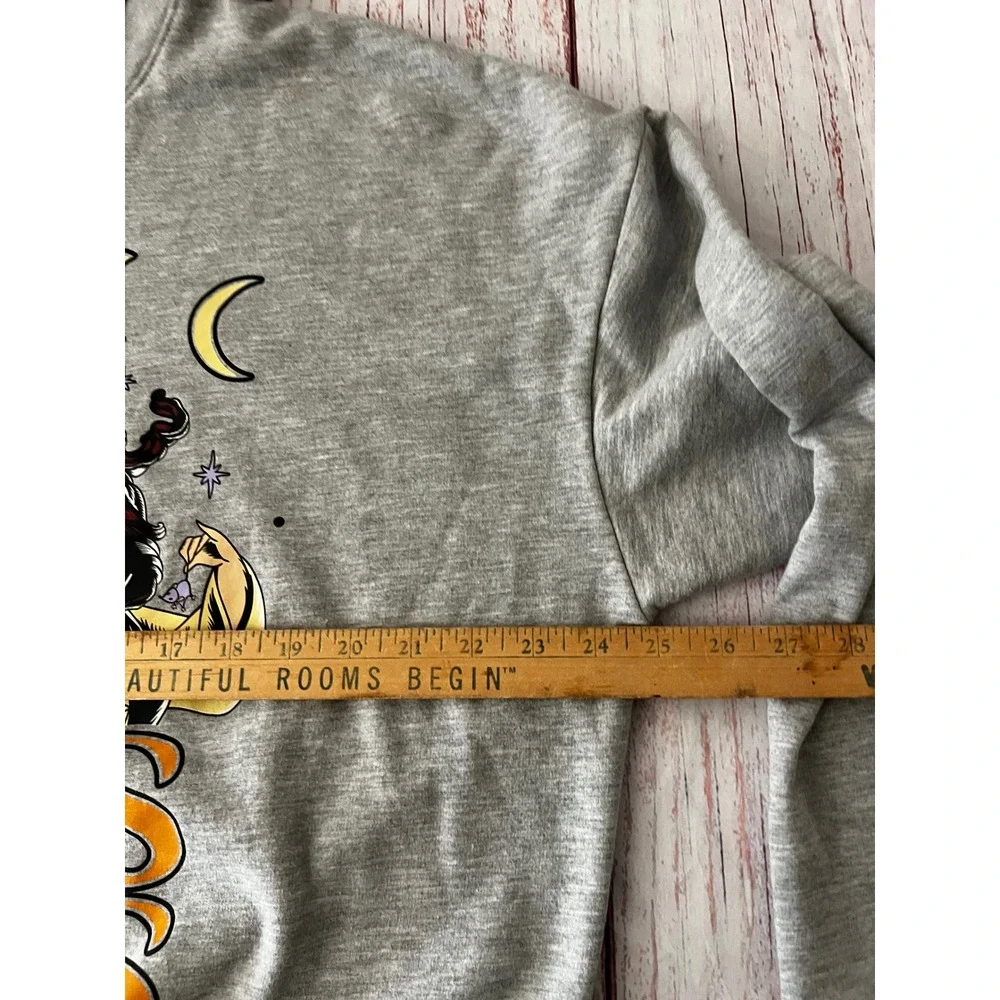 Disney Hocus Pocus Sanderson Sisters Graphic Hoodie Gray XXXL Halloween Movie